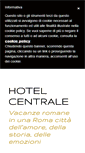 Mobile Screenshot of hotelcentraleroma.it
